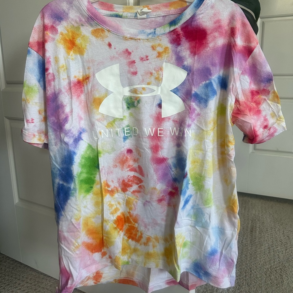 Tie-dye under Armour shirt